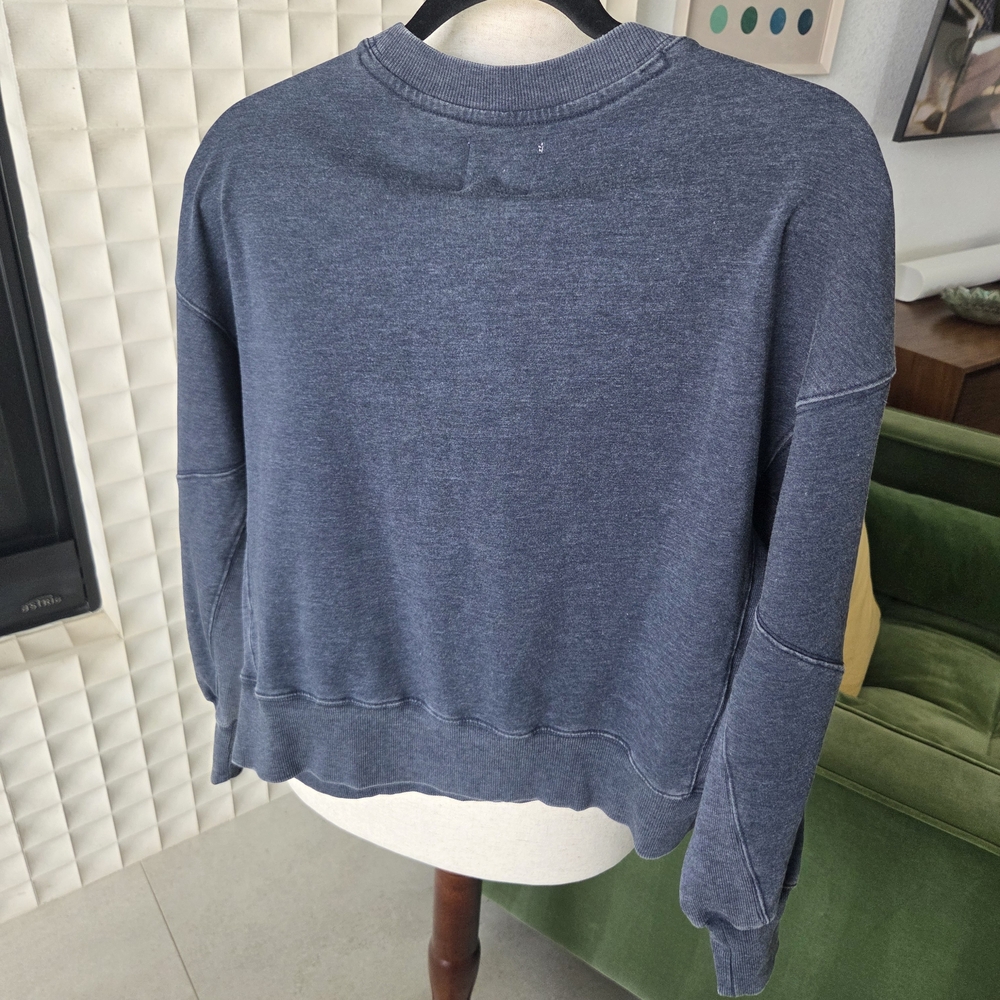 Sundry Navy Sweatshirt & Shorts Set - Picture 3 of 8